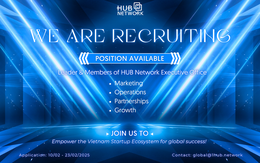 HUB Network tuyển thành viên: Tham gia mạng lưới khởi nghiệp Việt toàn cầu HUB Network tuyển thành viên: Tham gia mạng lưới khởi nghiệp Việt toàn cầu