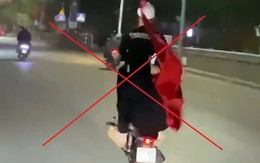 Tịch thu phương tiện, phạt tiền nam thanh niên "bốc đầu" xe máy qua tin báo của người dân