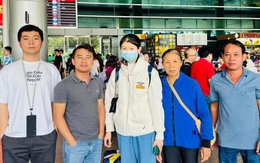 Nữ sinh viên "mất tích" dịp Tết và giây phút gặp lại người thân ở sân bay Tân Sơn Nhất