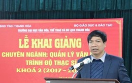 Điều động Giám đốc Sở Giáo dục và Đào tạo làm Phó trưởng Ban Tuyên giáo và Dân vận Tỉnh ủy Thanh Hóa