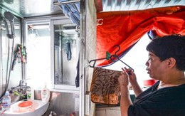 Cảnh sống chật chội, tạm bợ của các hộ dân trong diện di dời khỏi phố cổ Hà Nội Cảnh sống chật chội, tạm bợ của các hộ dân trong diện di dời khỏi phố cổ Hà Nội