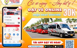 Thành Công Bus Lines: Bứt phá công nghệ, nâng tầm trải nghiệm đặt vé xe khách trực tuyến