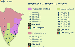 [Infographic] Nhiều quận, huyện TP HCM trình phương án sắp xếp phường, xã