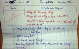 Học sinh tiểu học viết văn tả trường em 10 năm sau bị chấm 0 điểm, còn phải nộp bản kiểm: Đọc đoạn kết mà ai cũng "ngã ngửa"