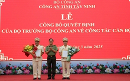 Thượng tá Lê Văn Thuận, Thượng tá Lê Trung Ái làm Phó Giám đốc Công an Tây Ninh