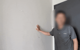 Cận cảnh toà 789bet.com đăng nhập 8 với hơn 300 hộ nứt tường, bong gạch sau rung chấn từ Myanmar, người dân vẫn chưa "hoàn hồn"