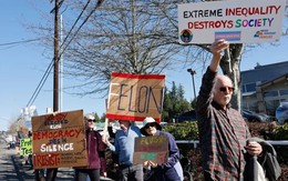 Thời tàn của Tesla: Bị đồng loạt tẩy chay, dân biểu tình kêu gào bán cổ phiếu vì căm ghét Elon Musk