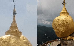 Giữa trận động đất 7,7 độ, ngôi chùa đứng cheo leo trên tảng đá vàng ở Myanmar vẫn không bị quật ngã Giữa trận động đất 7,7 độ, ngôi chùa đứng cheo leo trên tảng đá vàng ở Myanmar vẫn không bị quật ngã