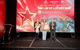 Xác lập kỷ lục Việt Nam tại tổ hợp nghỉ dưỡng khoáng nóng tự nhiên 5 sao