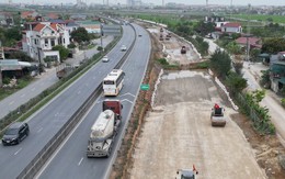Cận cảnh công trường mở rộng cao tốc Cao Bồ - Mai Sơn lên 6 làn xe