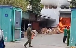 Cháy xưởng in ở Bình Tân, nhiều tài sản ra tro Cháy xưởng in ở Bình Tân, nhiều tài sản ra tro