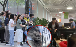 Người phụ nữ mang bầu 7 tháng hoảng sợ kể lại thời điểm phát hiện cháy lớn ở tòa nhà Thái Hà: "Lúc đầu chúng tôi còn nghĩ là diễn tập"