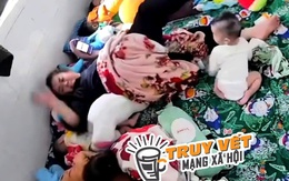 Phẫn nộ trước clip bạo hành tại điểm giữ trẻ ở Tiền Giang Phẫn nộ trước clip bạo hành tại điểm giữ trẻ ở Tiền Giang