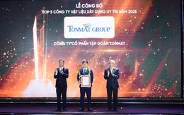 TONMAT Group  tiếp tục lọt Top 5 Công ty vật liệu xây dựng uy tín Việt Nam