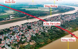 Sắp có tuyến đường mới 5.000 tỷ đồng, dài hơn 5km đi qua 4 xã của huyện Đông khuyến mãi 789bet, kết nối với cầu Tứ Liên