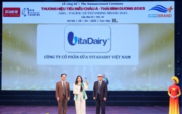 VitaDairy được vinh danh “Top 10 thương hiệu tiêu biểu châu Á - Thái Bình Dương” VitaDairy được vinh danh “Top 10 thương hiệu tiêu biểu châu Á - Thái Bình Dương”