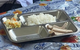 Hiệu trưởng lên tiếng về hình ảnh suất ăn bán trú lèo tèo ở Đà Nẵng