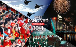 Nhìn lại 24 giờ đáng nhớ trong ngày 30/4 ở TP.HCM: Khi cả thành phố sống trọn một ngày lịch sử Nhìn lại 24 giờ đáng nhớ trong ngày 30/4 ở TP.HCM: Khi cả thành phố sống trọn một ngày lịch sử