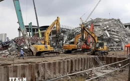 Thái Lan công bố tổng số nạn nhân thiệt mạng trong vụ sập tòa nhà do động đất