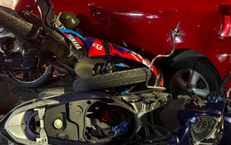 Vụ "xe điên" tông hàng loạt xe máy: Người điều khiển ô tô là Trưởng Công an xã