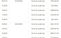 101 xe có biển số sau nhanh chóng nộp phạt nguội theo Nghị định 168 101 xe có biển số sau nhanh chóng nộp phạt nguội theo Nghị định 168