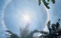 Hào quang mặt trời xuất hiện tại Quảng Ngãi Hào quang mặt trời xuất hiện tại Quảng Ngãi