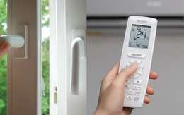 Bật điều hòa nên đóng kín cửa hay để cửa hở? Câu trả lời của chuyên gia gây bất ngờ