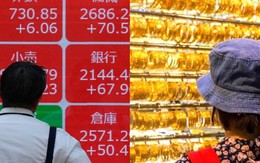 Chứng khoán phập phù, giá vàng tăng rất mạnh