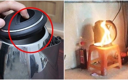 Tiếc mấy cũng vứt ngay 4 loại ấm siêu tốc này! Mỗi ngụm nước uống vào là mỗi lần nuốt mầm mống ung thư Tiếc mấy cũng vứt ngay 4 loại ấm siêu tốc này! Mỗi ngụm nước uống vào là mỗi lần nuốt mầm mống ung thư