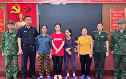 Thu giữ, niêm phong 3.000 tờ 100 Nhân dân tệ giấu trong đế giày, túi xách của 4 người phụ nữ Lào Cai