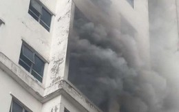 Hà Nội: Cháy căn hộ chung cư HH2A Linh Đàm Hà Nội: Cháy căn hộ chung cư HH2A Linh Đàm
