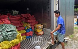 Phát hiện 25 tấn mực bốc mùi tại một kho hàng ở Quảng Ninh Phát hiện 25 tấn mực bốc mùi tại một kho hàng ở Quảng Ninh