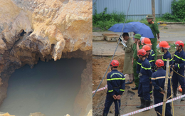 Tạm dừng bơm hút nước "hố tử thần" ở Bắc Kạn vì nguy cơ 789bet link mới hố, giảm xác suất nổi thi thể nạn nhân