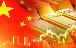 Giá vàng giảm mạnh khi Trung Quốc thanh lý kho dự trữ với khối lượng kỷ lục