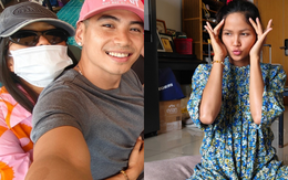 Hoa hậu Vbiz đổi chiêu thức giấu vòng 2 giữa nghi vấn mang bầu, nhưng 1 hành động của chồng lại tố cáo tất cả