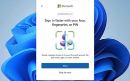 Microsoft chính thức loại bỏ mật khẩu, mặc định dùng passkey cho mọi tài khoản mới