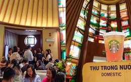 Starbucks Bưu Điện Hà Nội vừa mở đã đông kín, nhưng lại có 1 điểm trừ khiến dân tình tiếc nuối