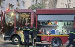 Cháy căn hộ chung cư ở TPHCM, 2 người nhập viện