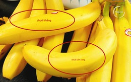 Đi chợ thấy chuối thẳng - chuối cong: Cao thủ liếc mắt 1 cái là biết nên chọn loại nào! Đi chợ thấy chuối thẳng - chuối cong: Cao thủ liếc mắt 1 cái là biết nên chọn loại nào!