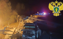 Nga: Cầu sập trúng tàu hỏa khiến hàng chục người thương vong, nghi do hành động phá hoại