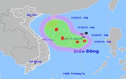 Áp thấp nhiệt đới có thể mạnh lên thành bão