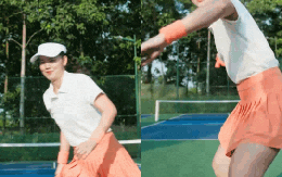 Ánh Viên "lên đồ" chơi pickleball, nhan sắc đẹp ngỡ ngàng, động tác vụng về nhưng cực nhanh đã "quẩy" banh nóc! Ánh Viên "lên đồ" chơi pickleball, nhan sắc đẹp ngỡ ngàng, động tác vụng về nhưng cực nhanh đã "quẩy" banh nóc!