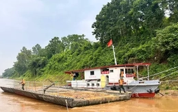 Binh chủng công binh trả lời về thông tin 'cầu phao Phong Châu bị lũ cuốn'