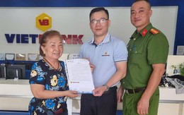 Tài khoản lương hưu của cụ bà 73 tuổi cộng thêm 300 triệu đồng, Công an Hải Phòng lập tức phong tỏa, làm việc với ngân hàng để xác minh