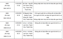 116 xe máy mang biển số sau nhanh chóng nộp phạt nguội theo Nghị định 168