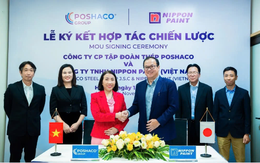 Thép Poshaco hợp tác chiến lược với tập đoàn Thép Posco và Sơn Nippon Paint