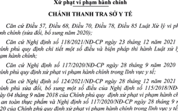 Xử phạt nhiều nhà thuốc tên tuổi ở Cần Thơ Xử phạt nhiều nhà thuốc tên tuổi ở Cần Thơ