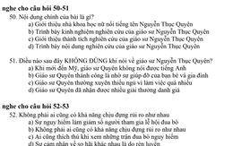 Sốc trước đề thi đánh giá năng lực tiếng Việt cho người nước ngoài: Đến người bản xứ còn hoa mắt, đúng là "phong ba bão táp"