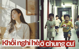 Hè đến, cả chung cư rộn ràng như công viên giải trí: Tôi vừa nghỉ việc và rất mệt mỏi nhưng vẫn phải thông cảm!