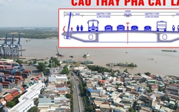Diễn biến mới nhất về tiến độ xây cầu Cát Lái